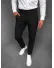 Pantaloni barbati eleganti negri B1734 B8